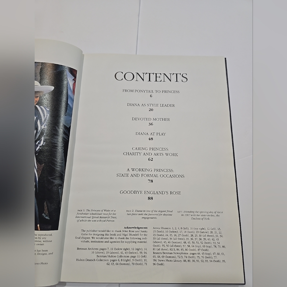 Diana: A Tribute Book - Picture 6 of 7